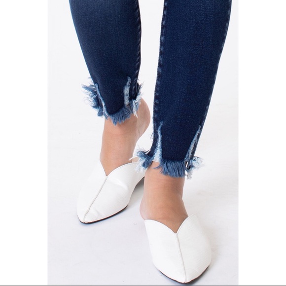 HOT! kancan jeans ankle length dark wash skinny - Picture 6 of 7